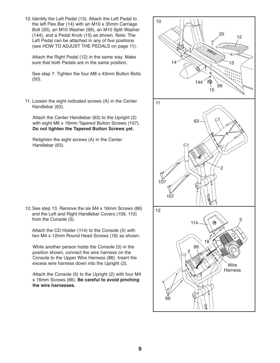 ProForm PFEL13032 User Manual | Page 9 / 28