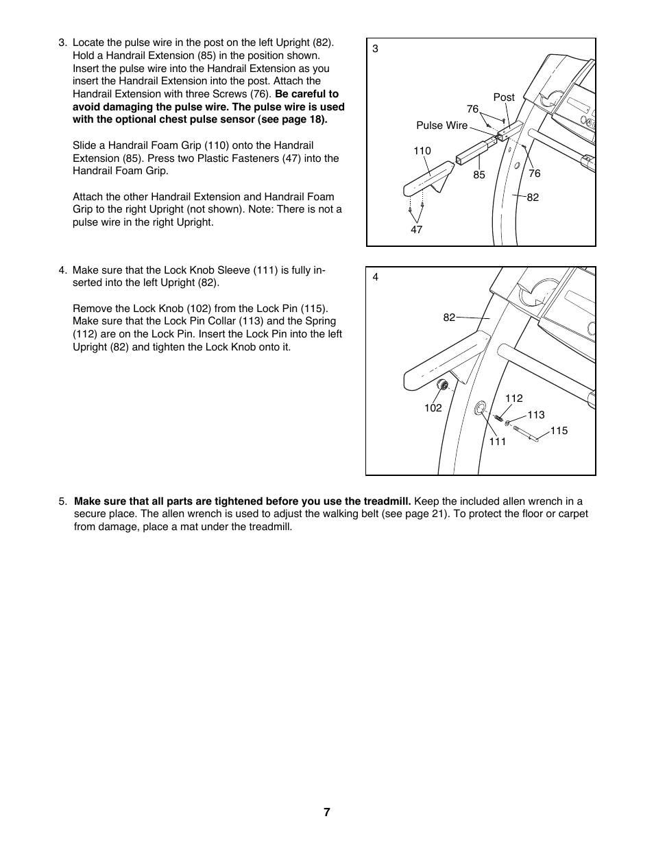 ProForm 831.299251 User Manual | Page 7 / 26