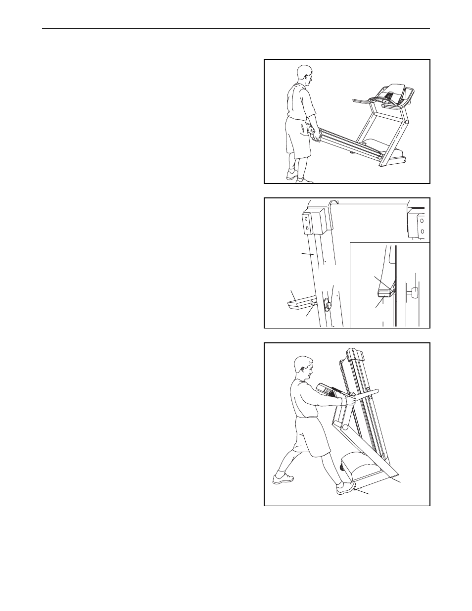 How to fold and move the treadmill | ProForm 730i PFTL71430 User Manual | Page 22 / 30