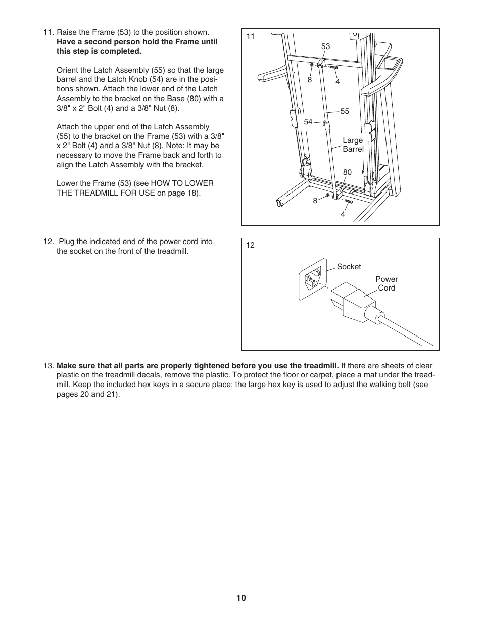 ProForm XP 615 831.24745.3 User Manual | Page 10 / 28