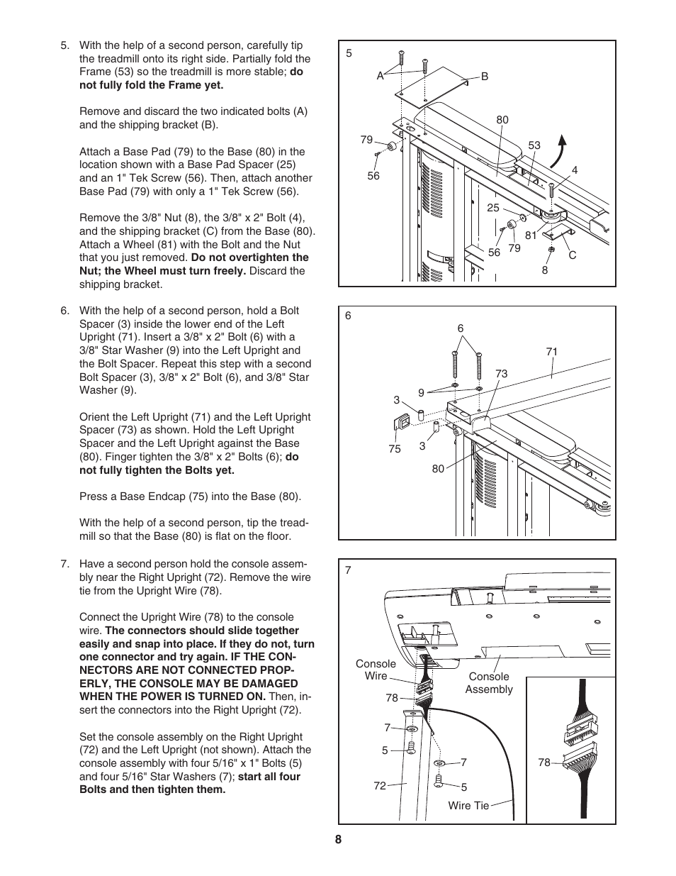 ProForm XP 615 831.24745.3 User Manual | Page 8 / 28