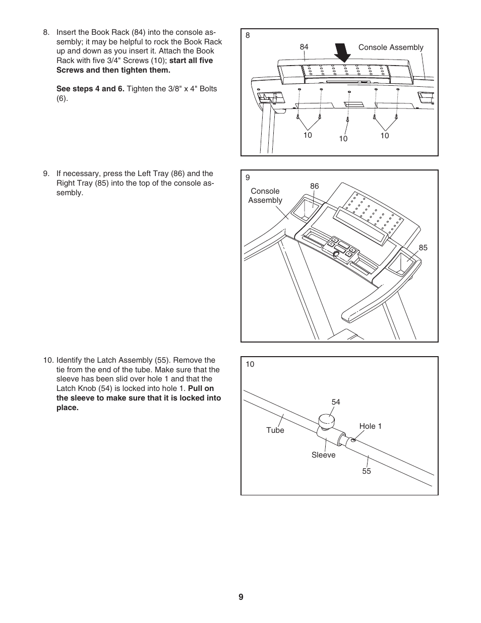 ProForm XP 615 831.24745.3 User Manual | Page 9 / 28