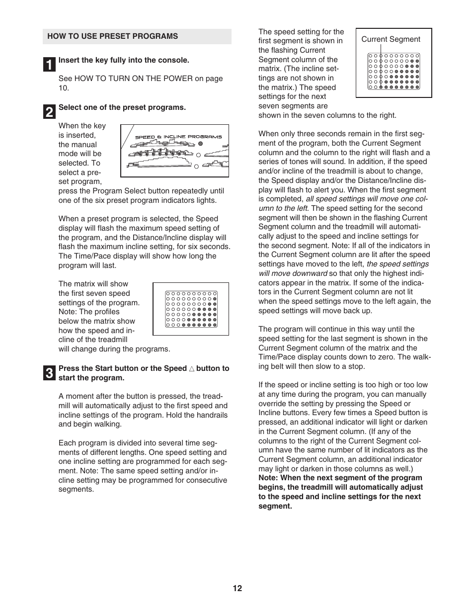 ProForm 831.294062 User Manual | Page 12 / 30