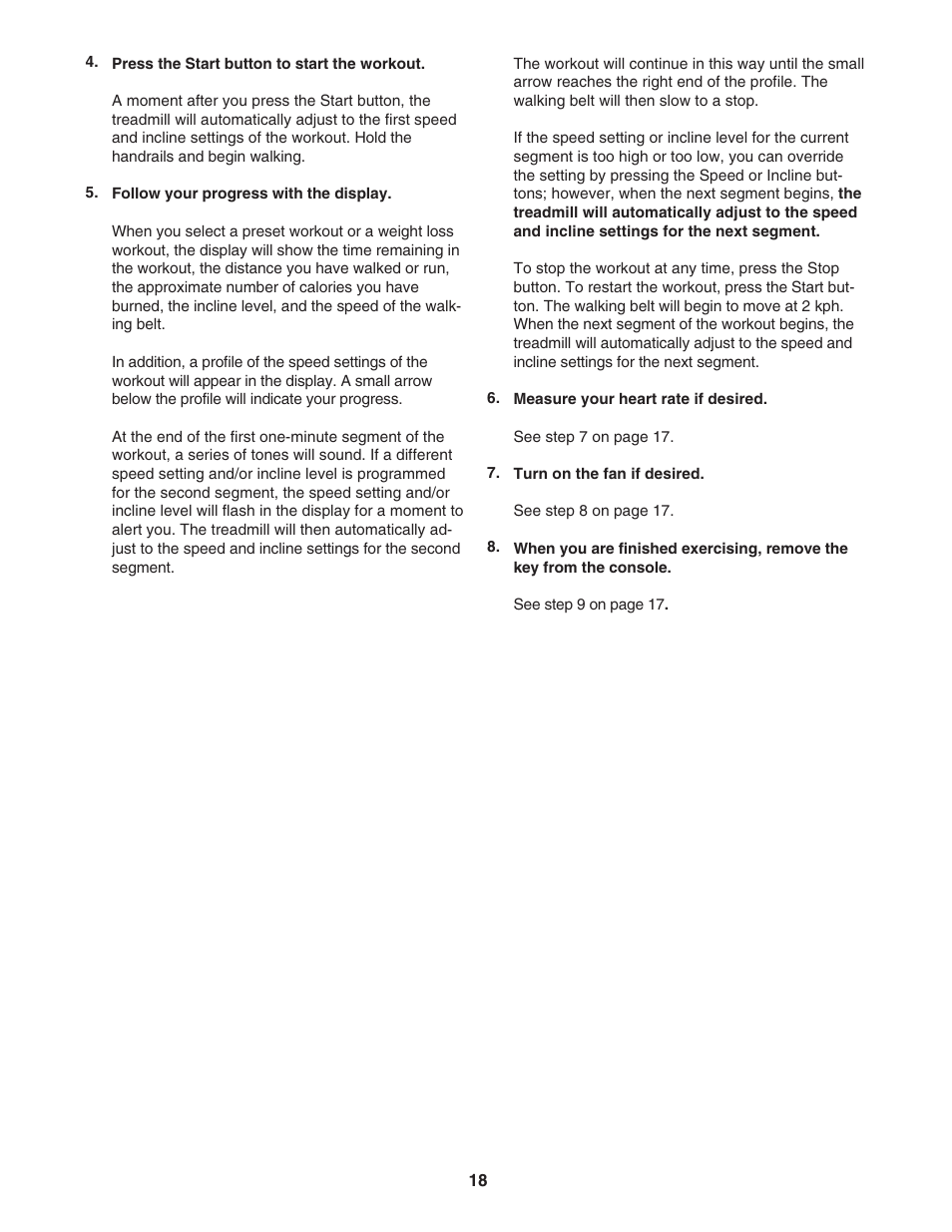 ProForm 3.8 PATL40707.0 User Manual | Page 18 / 36