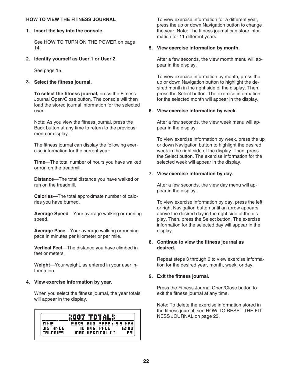 ProForm 3.8 PATL40707.0 User Manual | Page 22 / 36