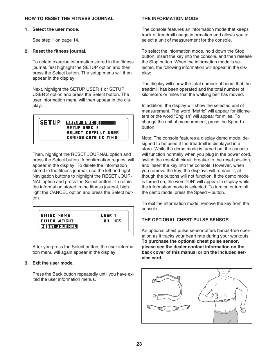 ProForm 3.8 PATL40707.0 User Manual | Page 23 / 36