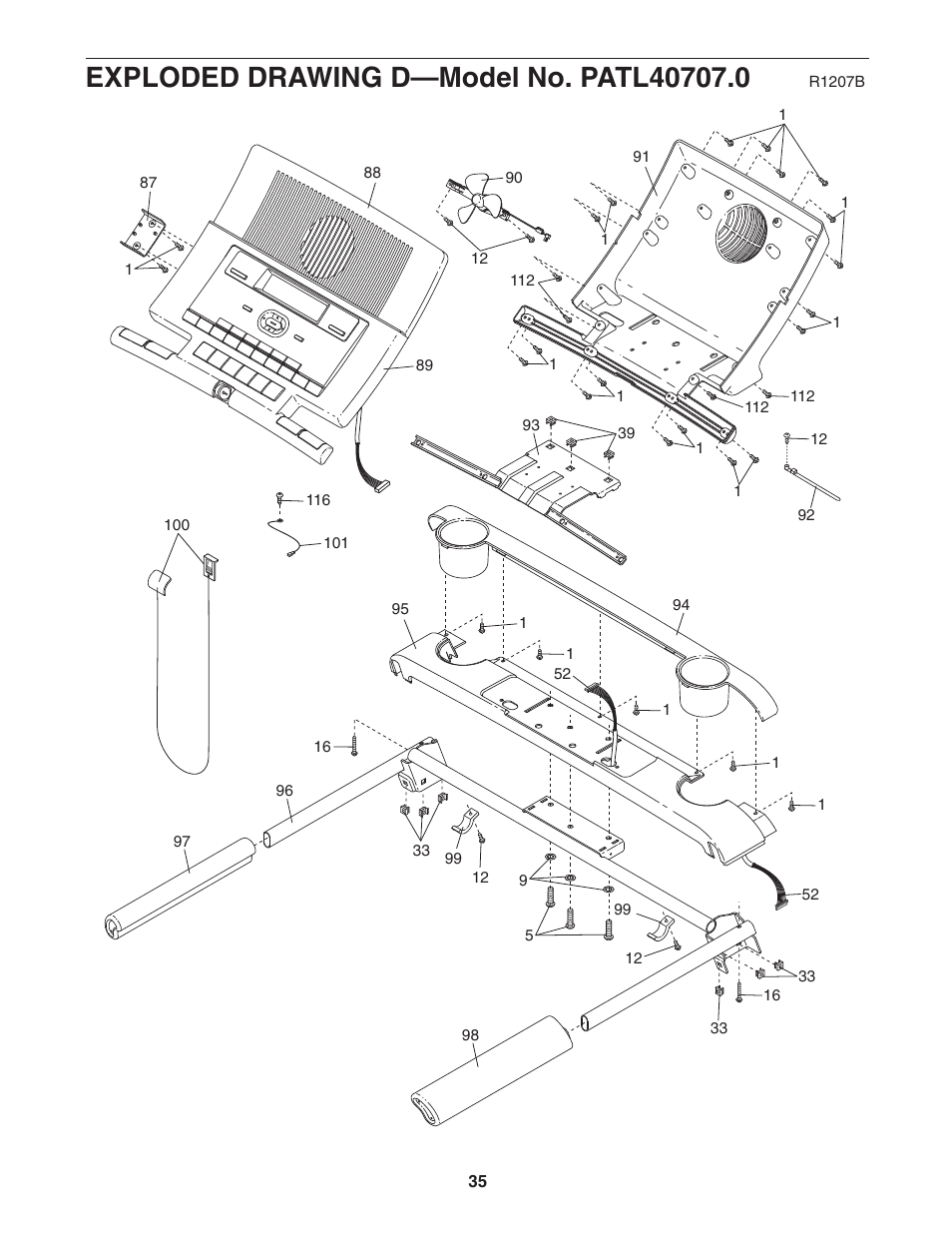 ProForm 3.8 PATL40707.0 User Manual | Page 35 / 36