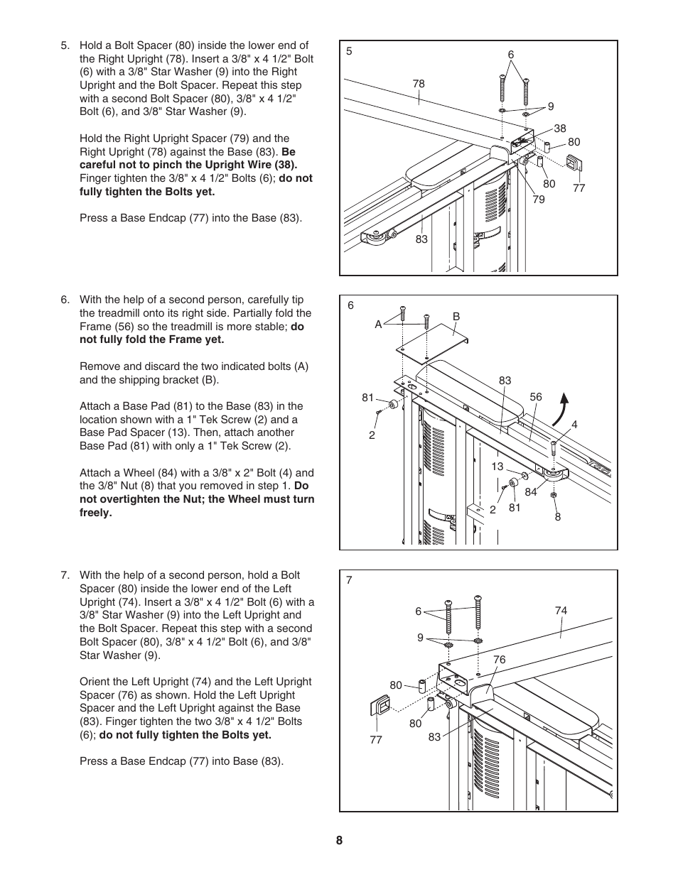 ProForm 3.8 PATL40707.0 User Manual | Page 8 / 36