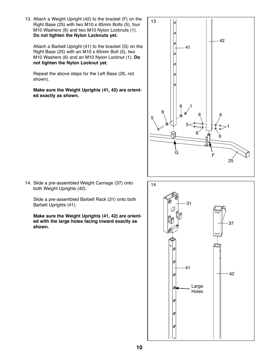 ProForm PFBE66080 User Manual | Page 10 / 22