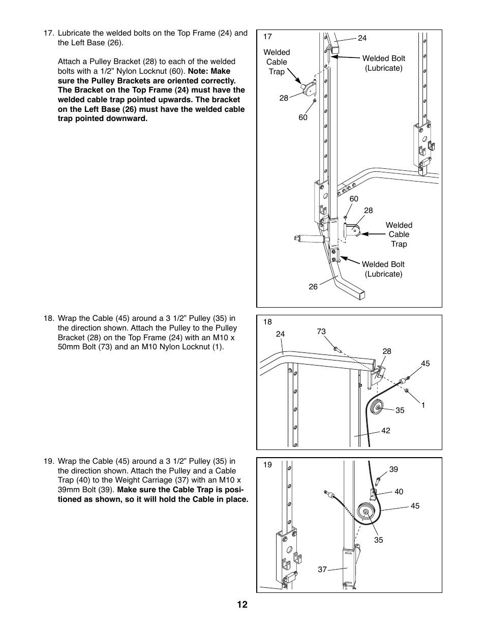 ProForm PFBE66080 User Manual | Page 12 / 22