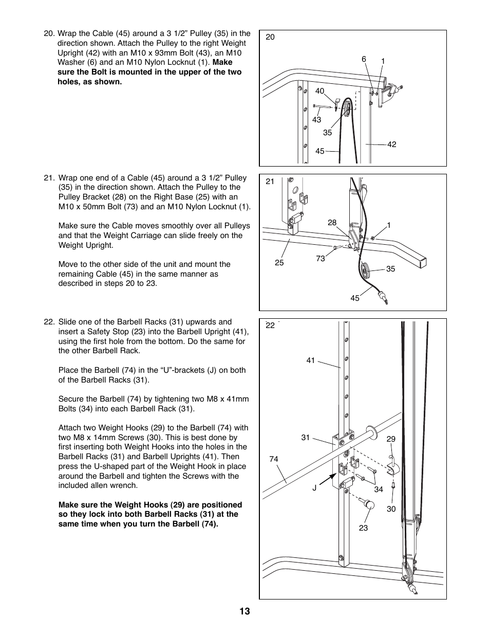 ProForm PFBE66080 User Manual | Page 13 / 22