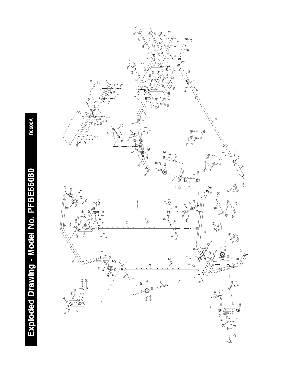 R0200a | ProForm PFBE66080 User Manual | Page 21 / 22