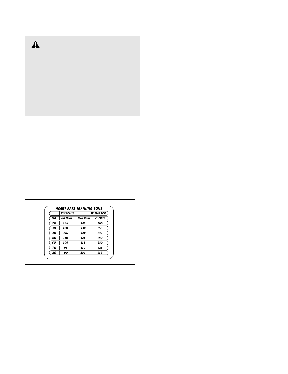 Conditioning guidelines, Warning | ProForm 525E PFTL49101 User Manual | Page 14 / 19