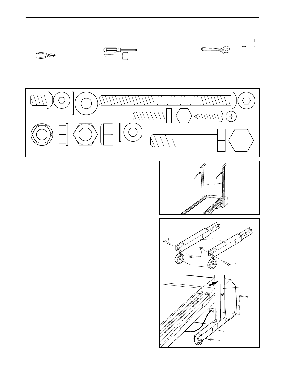 Assembly | ProForm 525E PFTL49101 User Manual | Page 5 / 19