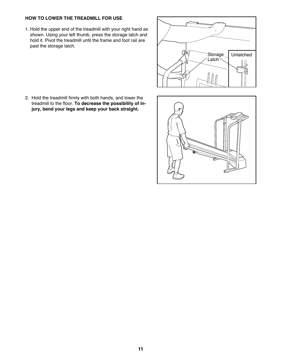 ProForm Power Incline 831.29721 User Manual | Page 11 / 18