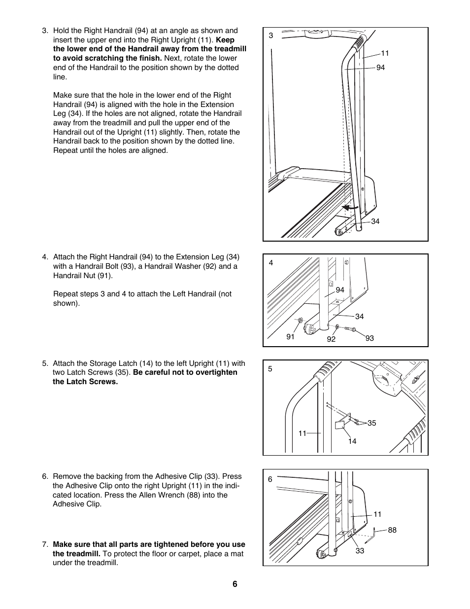 ProForm Power Incline 831.29721 User Manual | Page 6 / 18