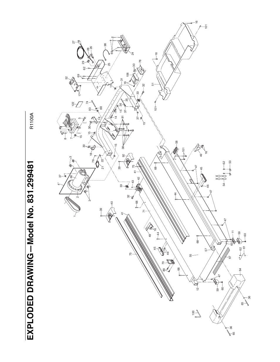 R1100a | ProForm 831.299481 User Manual | Page 28 / 30