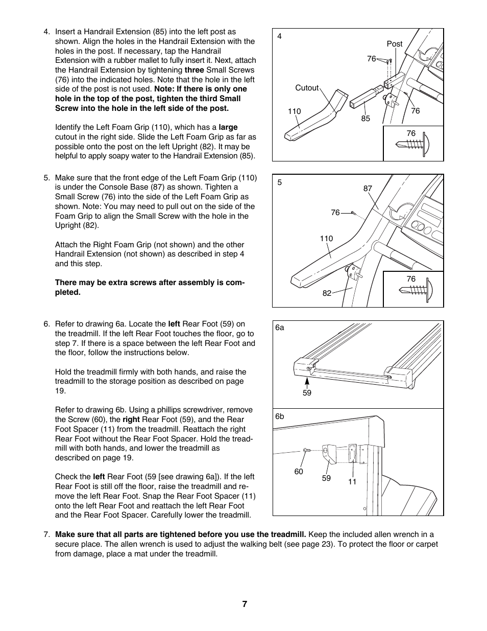 ProForm 831.299481 User Manual | Page 7 / 30