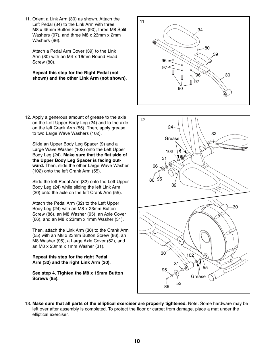 ProForm SPACE SAVER PFEL59107.0 User Manual | Page 10 / 28
