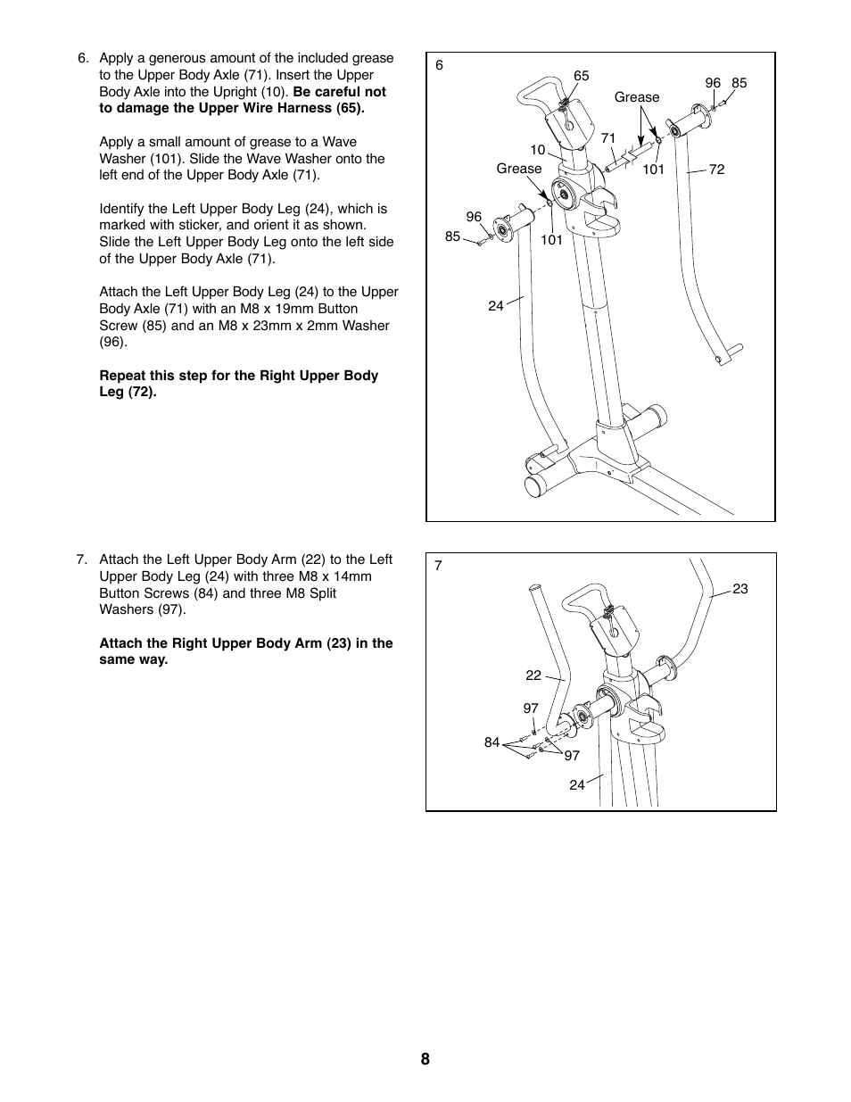 ProForm SPACE SAVER PFEL59107.0 User Manual | Page 8 / 28