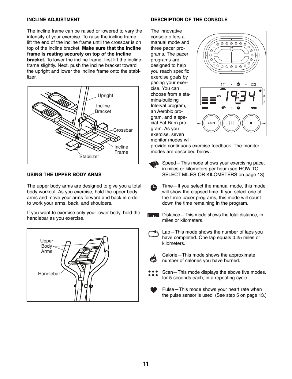 ProForm PFEL04900 User Manual | Page 11 / 20