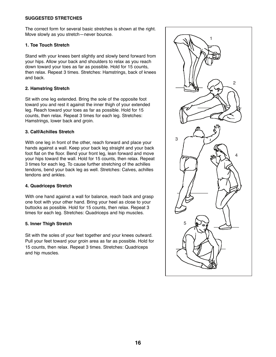 ProForm PFEL04900 User Manual | Page 16 / 20