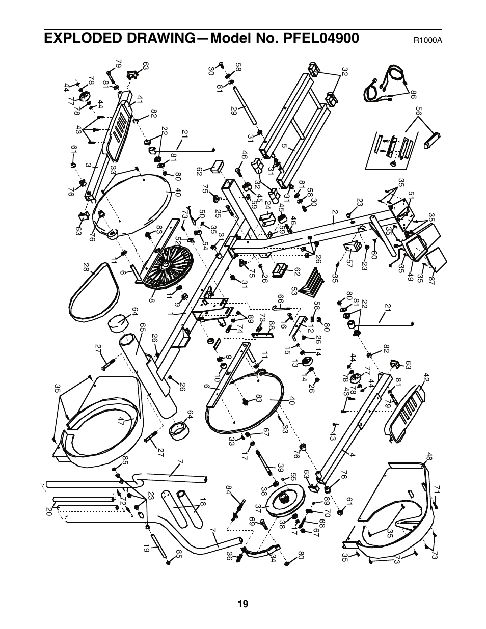 ProForm PFEL04900 User Manual | Page 19 / 20