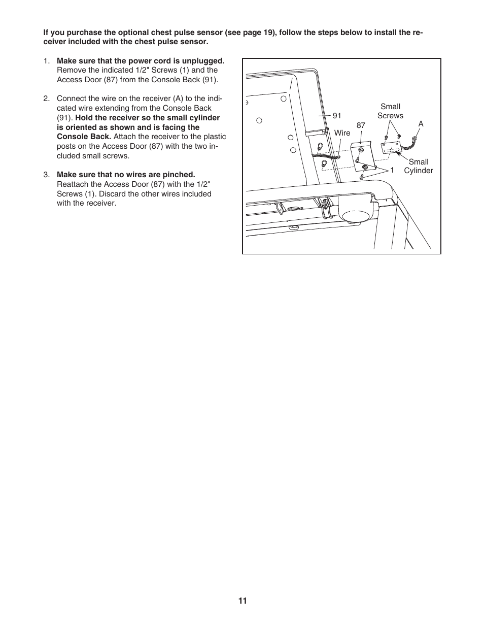 ProForm Competitor PFTL99007.0 User Manual | Page 11 / 32