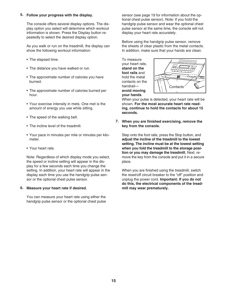 ProForm Competitor PFTL99007.0 User Manual | Page 15 / 32