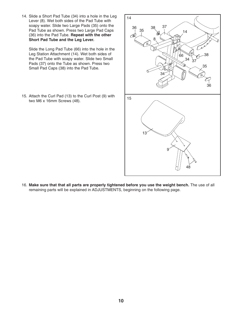 ProForm 831.150320 User Manual | Page 10 / 19