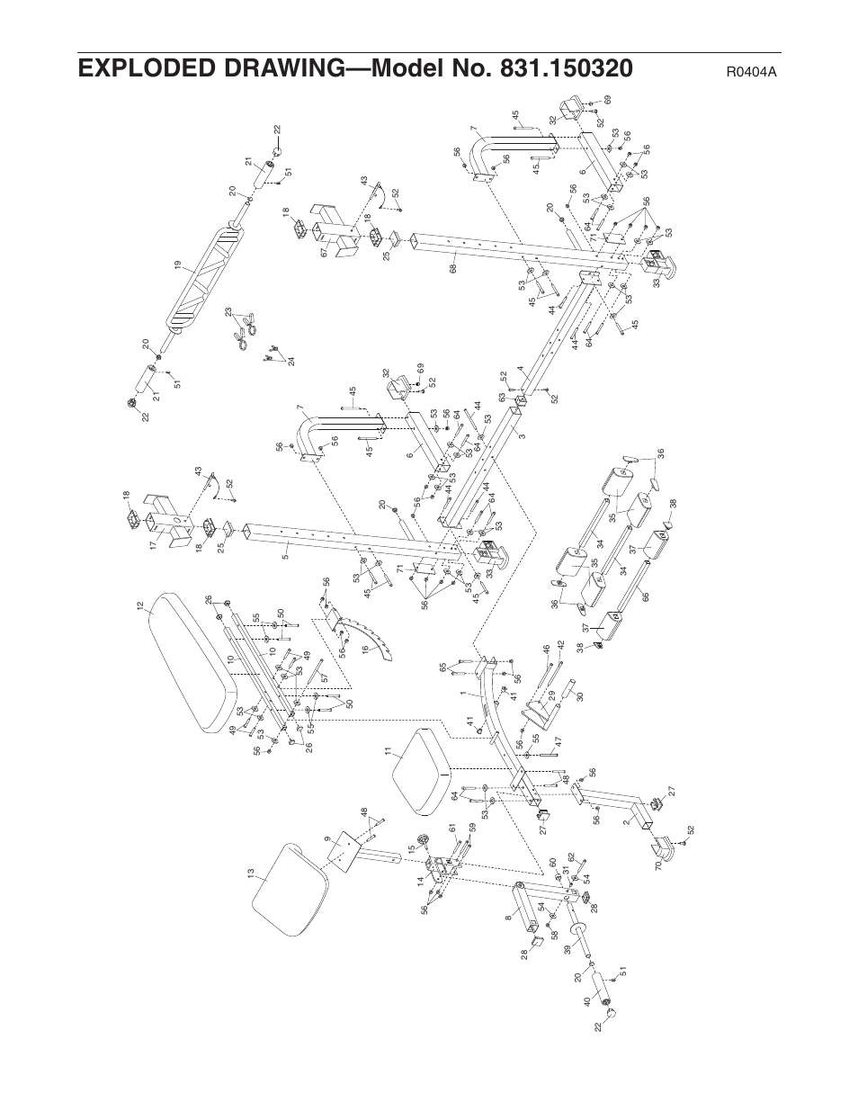 R0404a | ProForm 831.150320 User Manual | Page 18 / 19