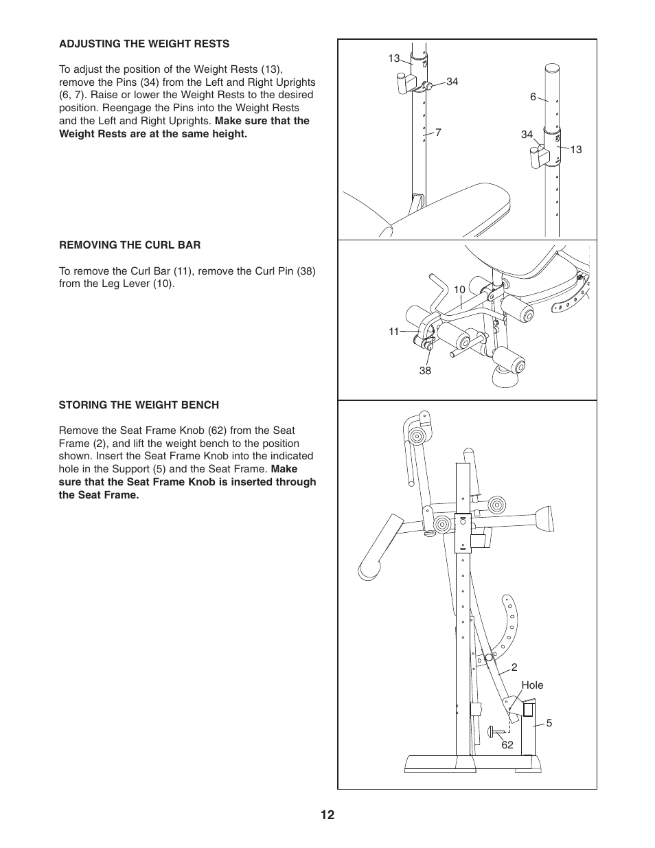 ProForm PFBE1516.0 User Manual | Page 12 / 20