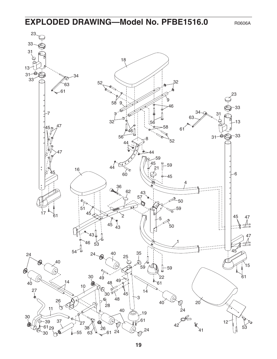 ProForm PFBE1516.0 User Manual | Page 19 / 20