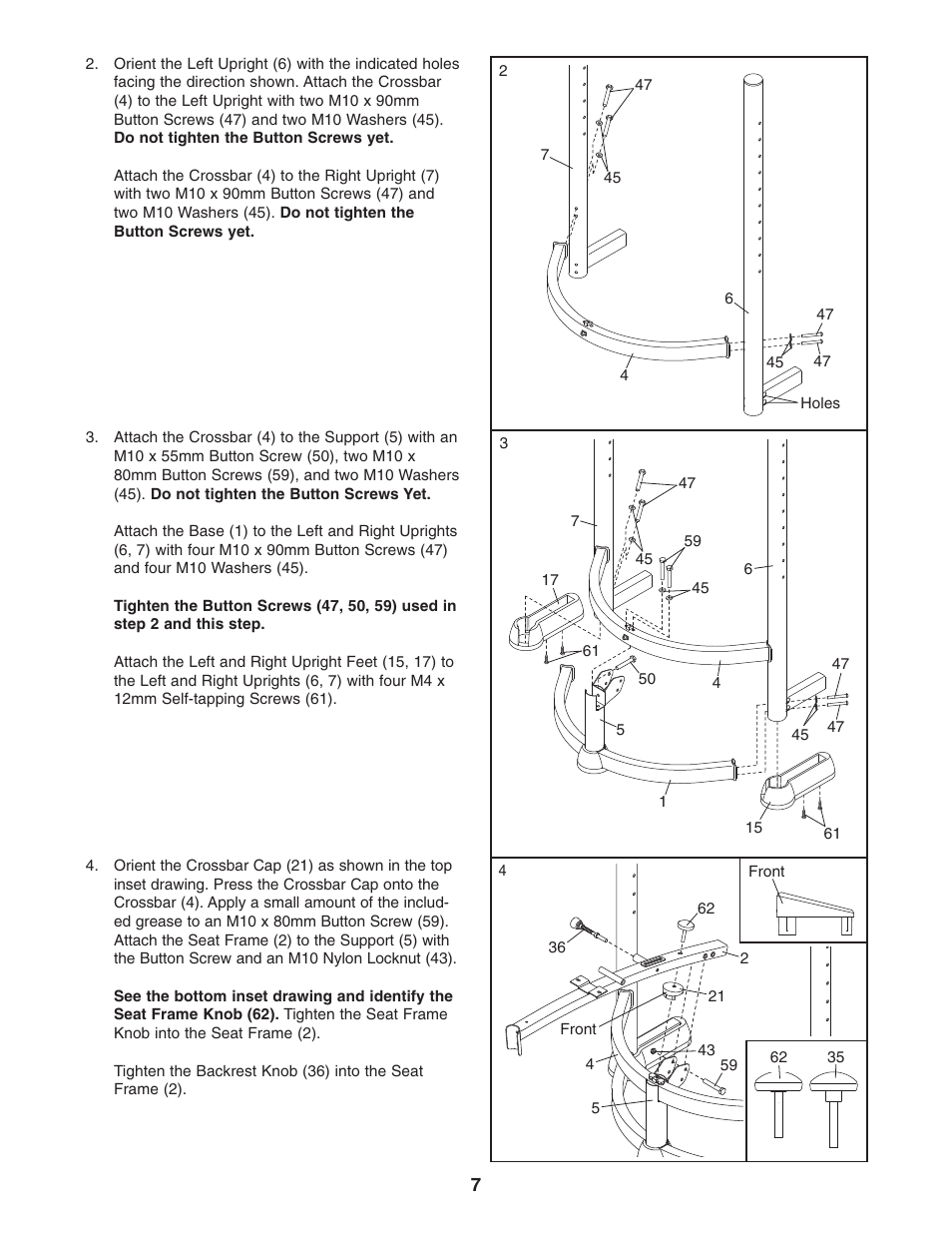 ProForm PFBE1516.0 User Manual | Page 7 / 20