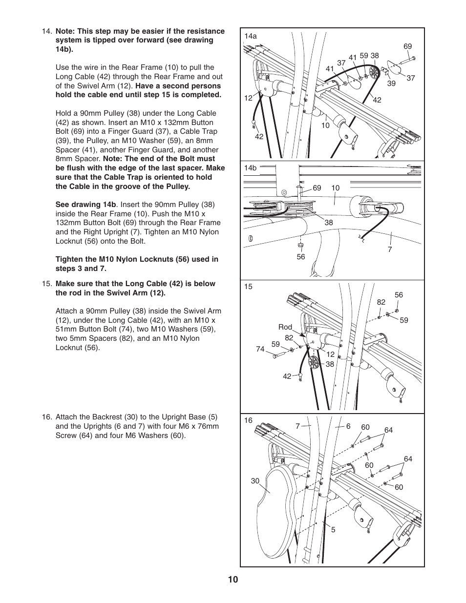 ProForm PFSY2925.0 User Manual | Page 10 / 20