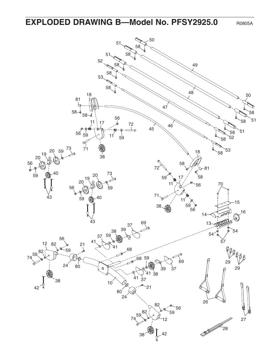 ProForm PFSY2925.0 User Manual | Page 19 / 20