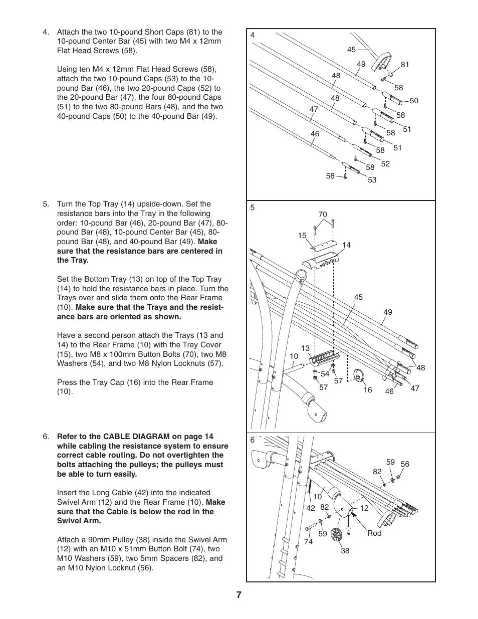 ProForm PFSY2925.0 User Manual | Page 7 / 20