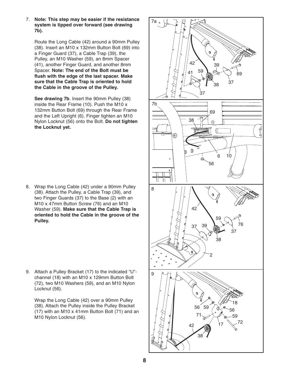 ProForm PFSY2925.0 User Manual | Page 8 / 20