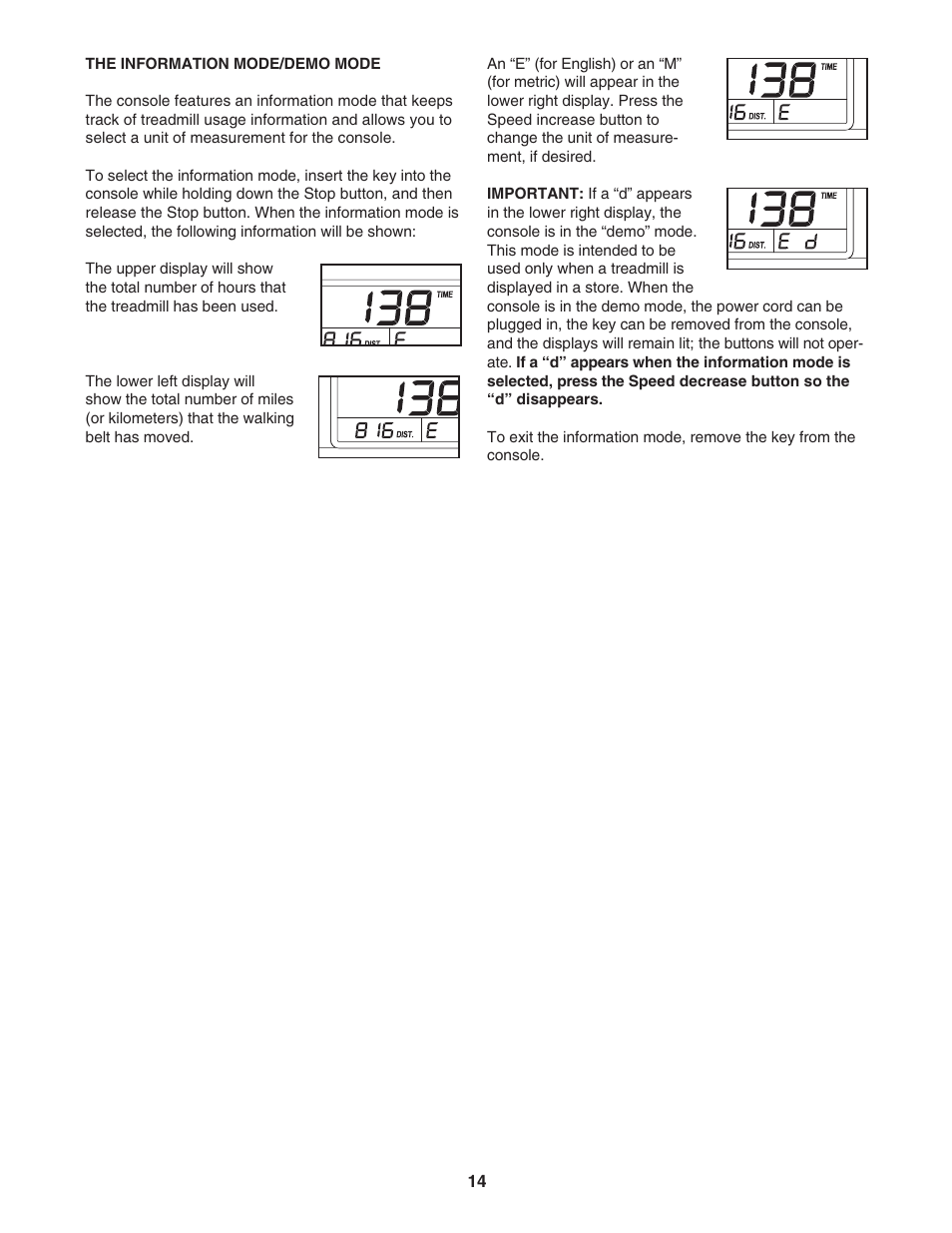 ProForm 831.24623.0 User Manual | Page 14 / 28