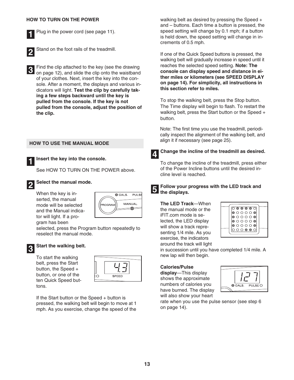 ProForm 30513.1 User Manual | Page 13 / 30