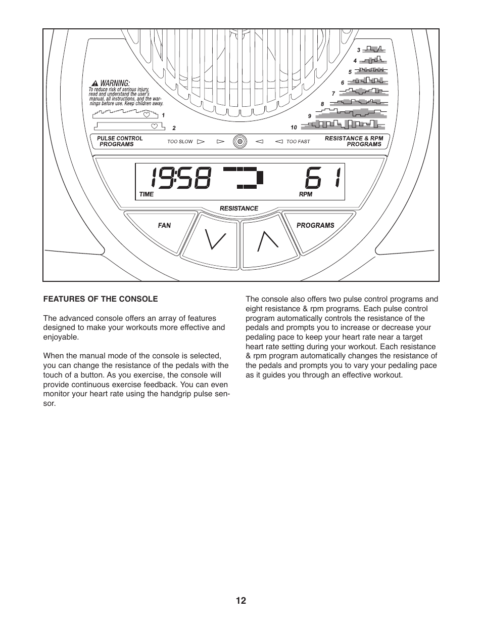 ProForm PFEL5905.0 User Manual | Page 12 / 24