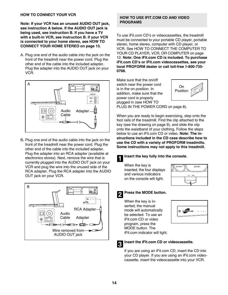 ProForm 831.299252 User Manual | Page 14 / 26