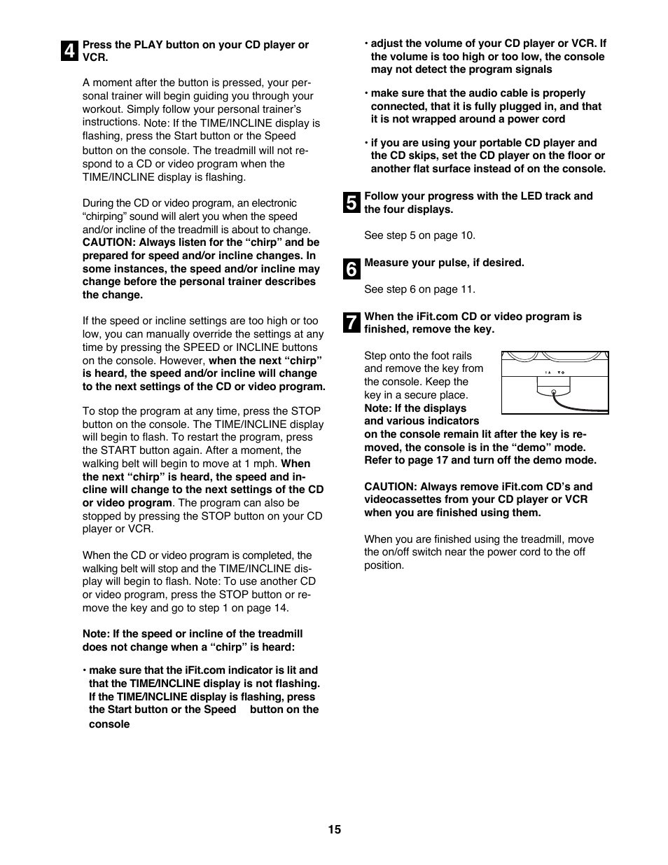 ProForm 831.299252 User Manual | Page 15 / 26
