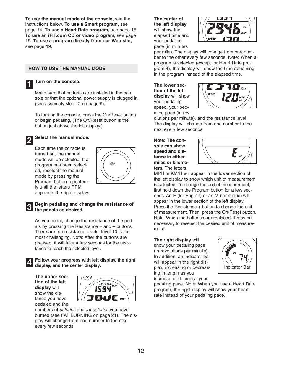 ProForm PFEL71032 User Manual | Page 12 / 24