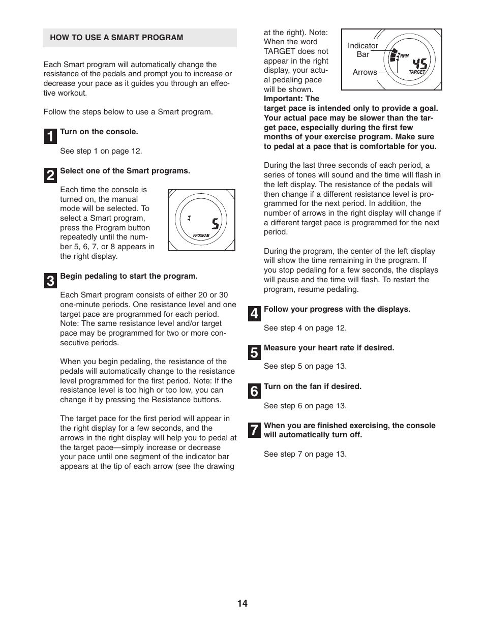 ProForm PFEL71032 User Manual | Page 14 / 24