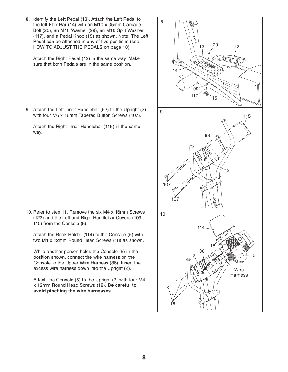 ProForm PFEL71032 User Manual | Page 8 / 24