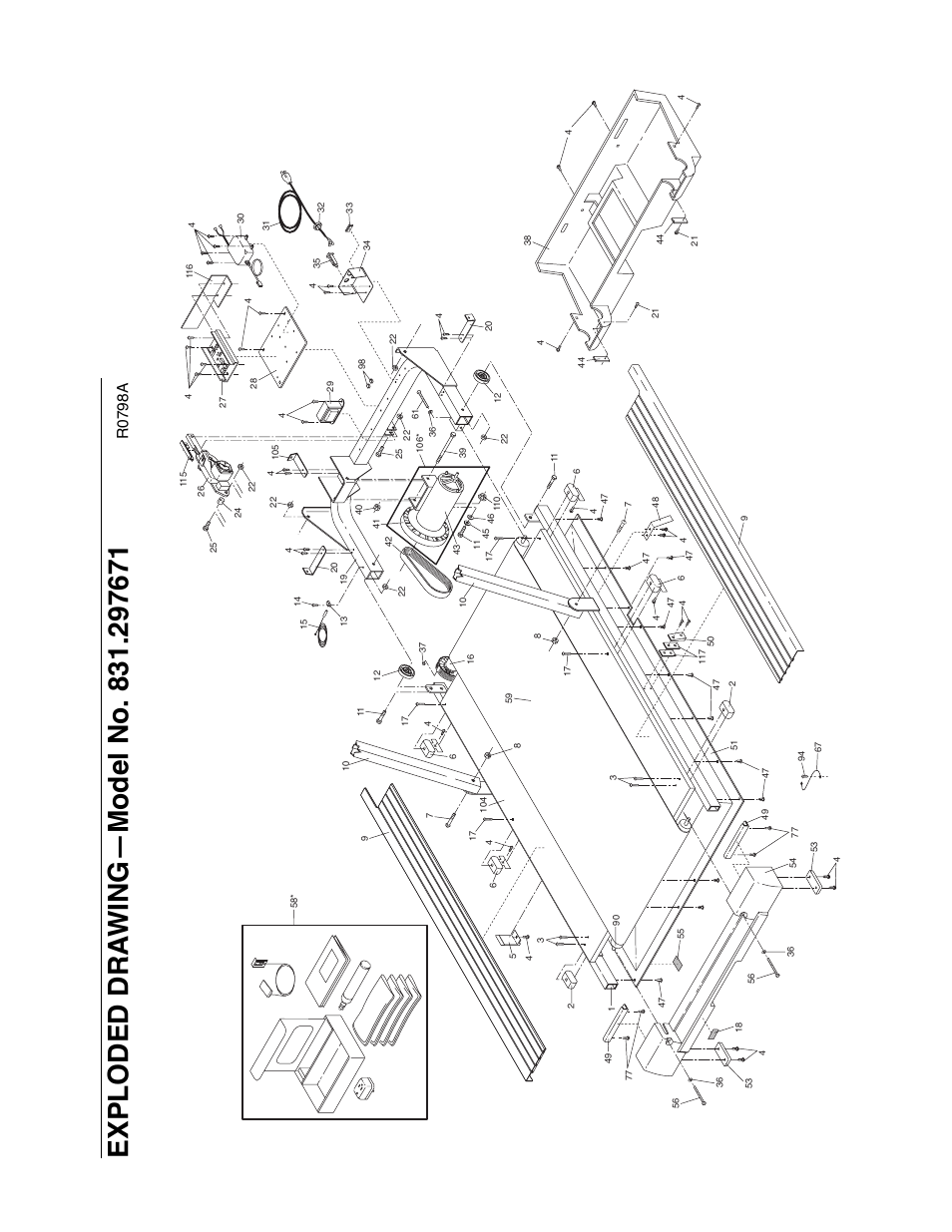 R0798a | ProForm 831.297671 User Manual | Page 16 / 18