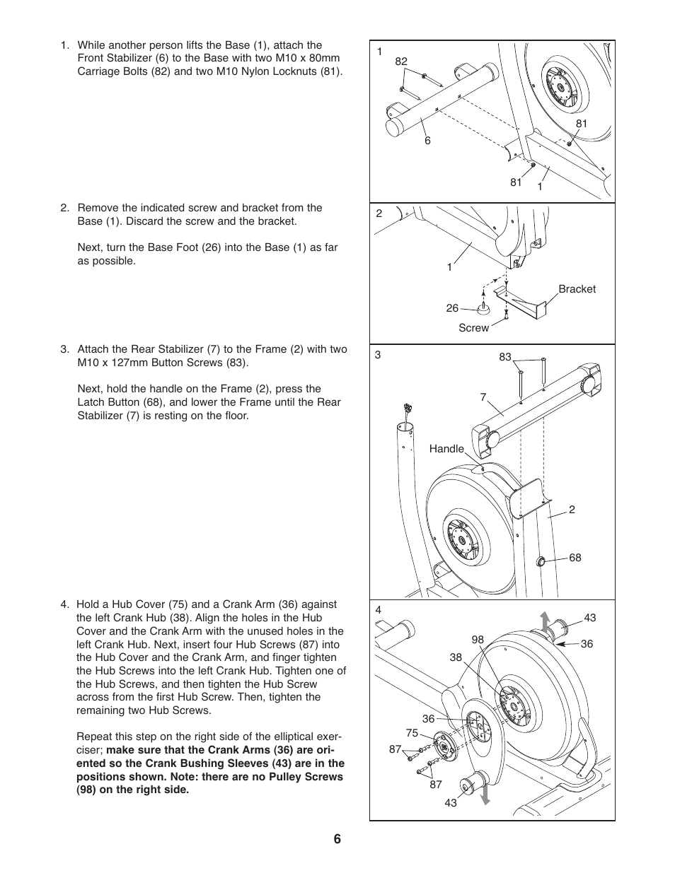 ProForm XP 130 831.28544.2 User Manual | Page 6 / 28