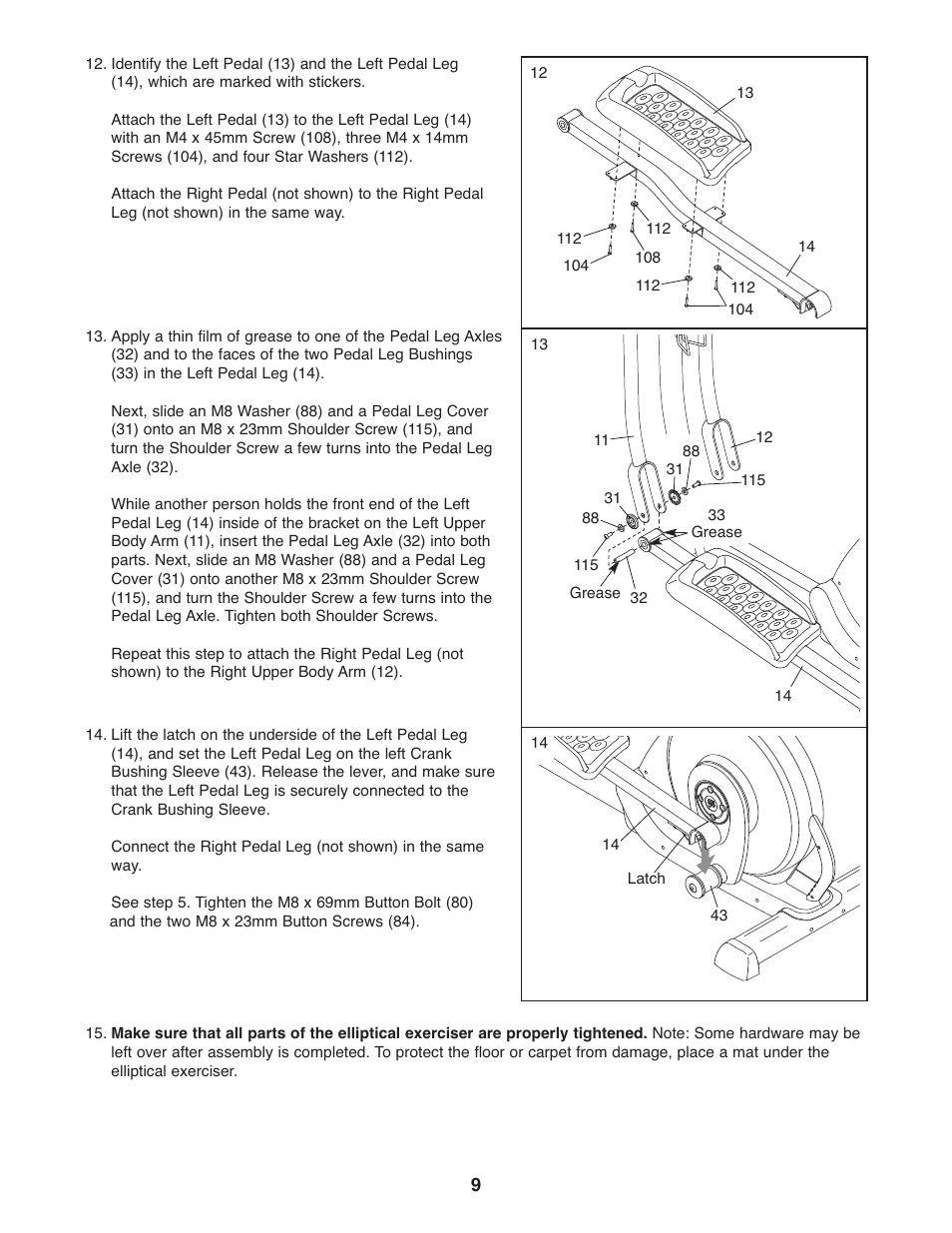 ProForm XP 130 831.28544.2 User Manual | Page 9 / 28
