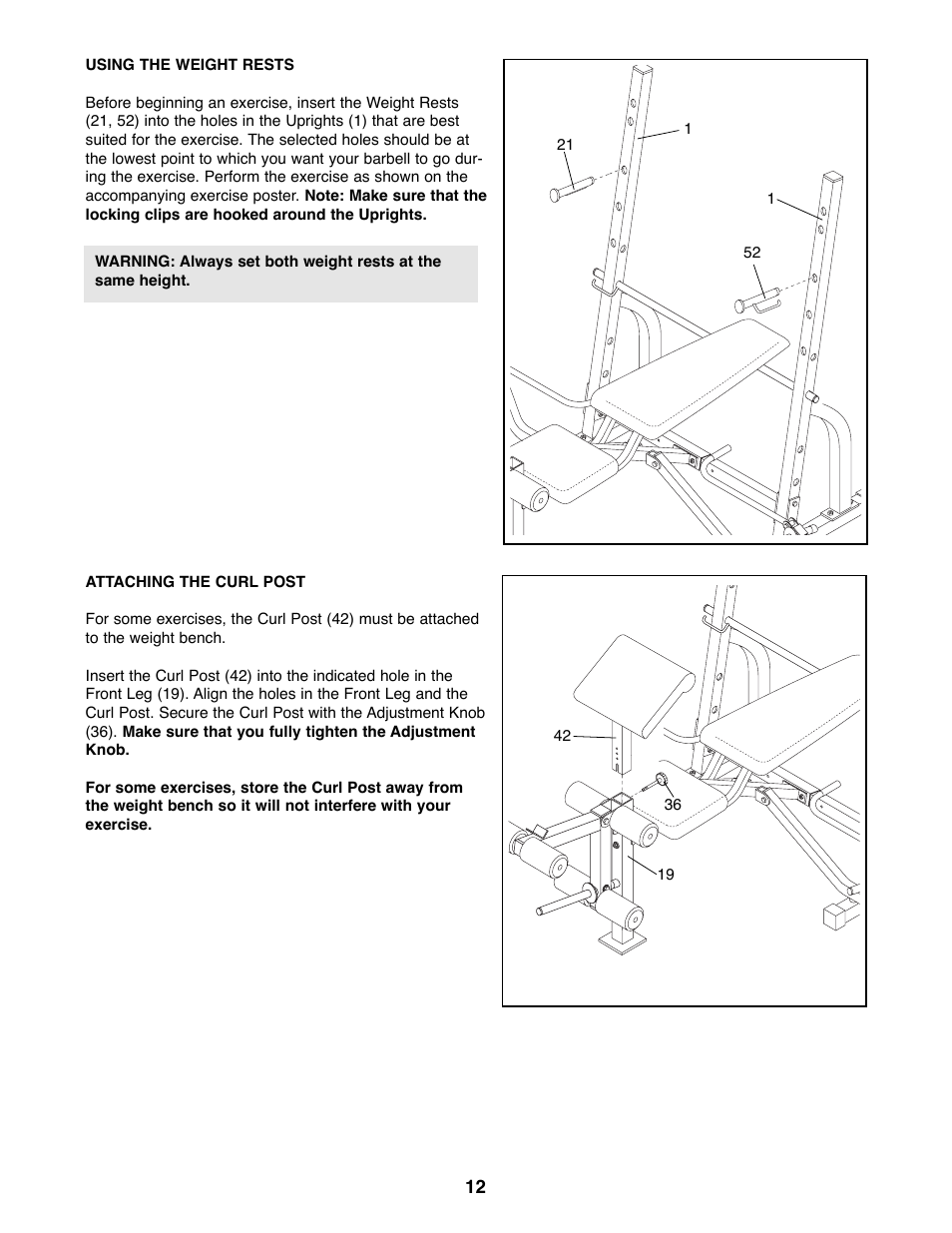 ProForm PFBE62290 User Manual | Page 12 / 18